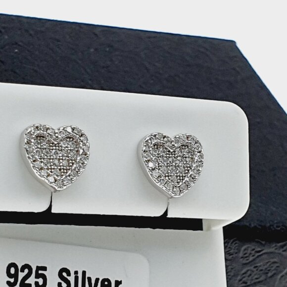 925 sterling silver luxury CZ earrings for women/girls, Best for RJUS2146 - Picture 8 of 11